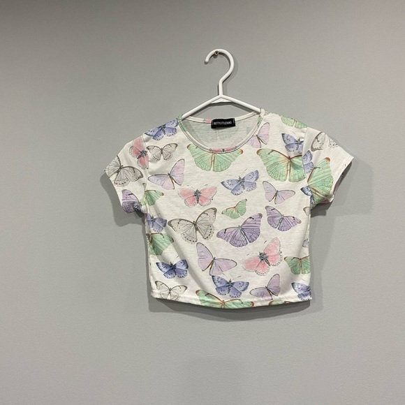 Crop fashion tee - Picture 1 of 3